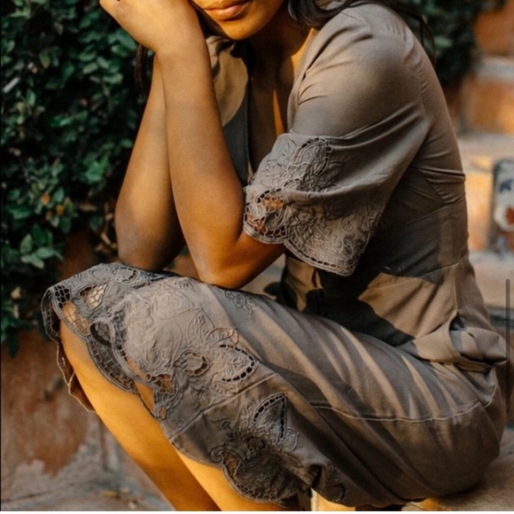 Yireh Compass Jumper Jumpsuit in Slate / Grey - Picture 6 of 11